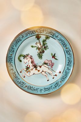 Shop Phannapast Taychamaythakool Twelve Days Of Christmas Dessert Plate