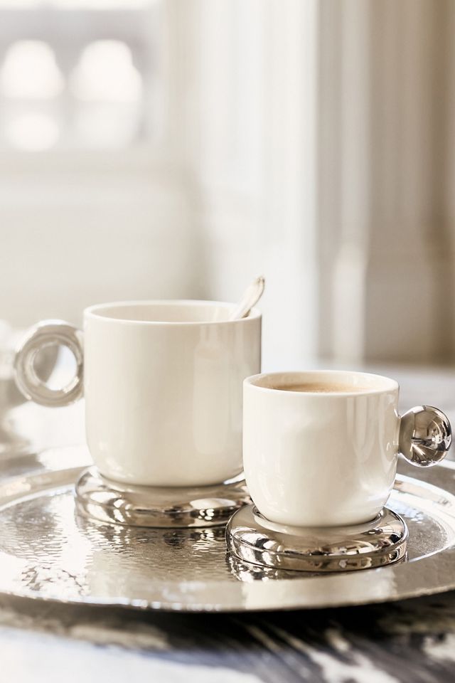 Arlo Stoneware, Box Set of 2, Espresso Cups #1