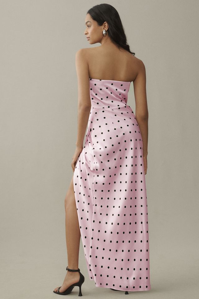 BHLDN Victoria Strapless Side-Slit Maxi Dress #5
