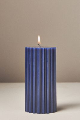 Fluted Pillar Candle
