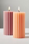 Fluted Pillar Candle