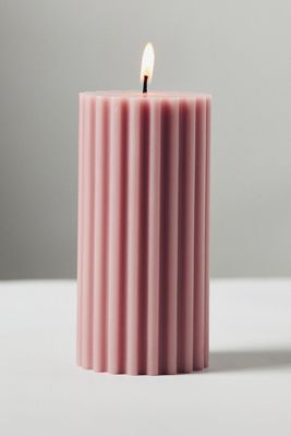 Fluted Pillar Candle