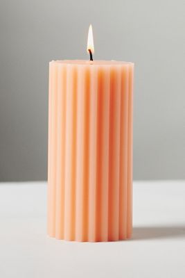Fluted Pillar Candle
