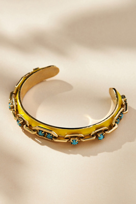 Tova Hillary Cuff Bracelet In Yellow