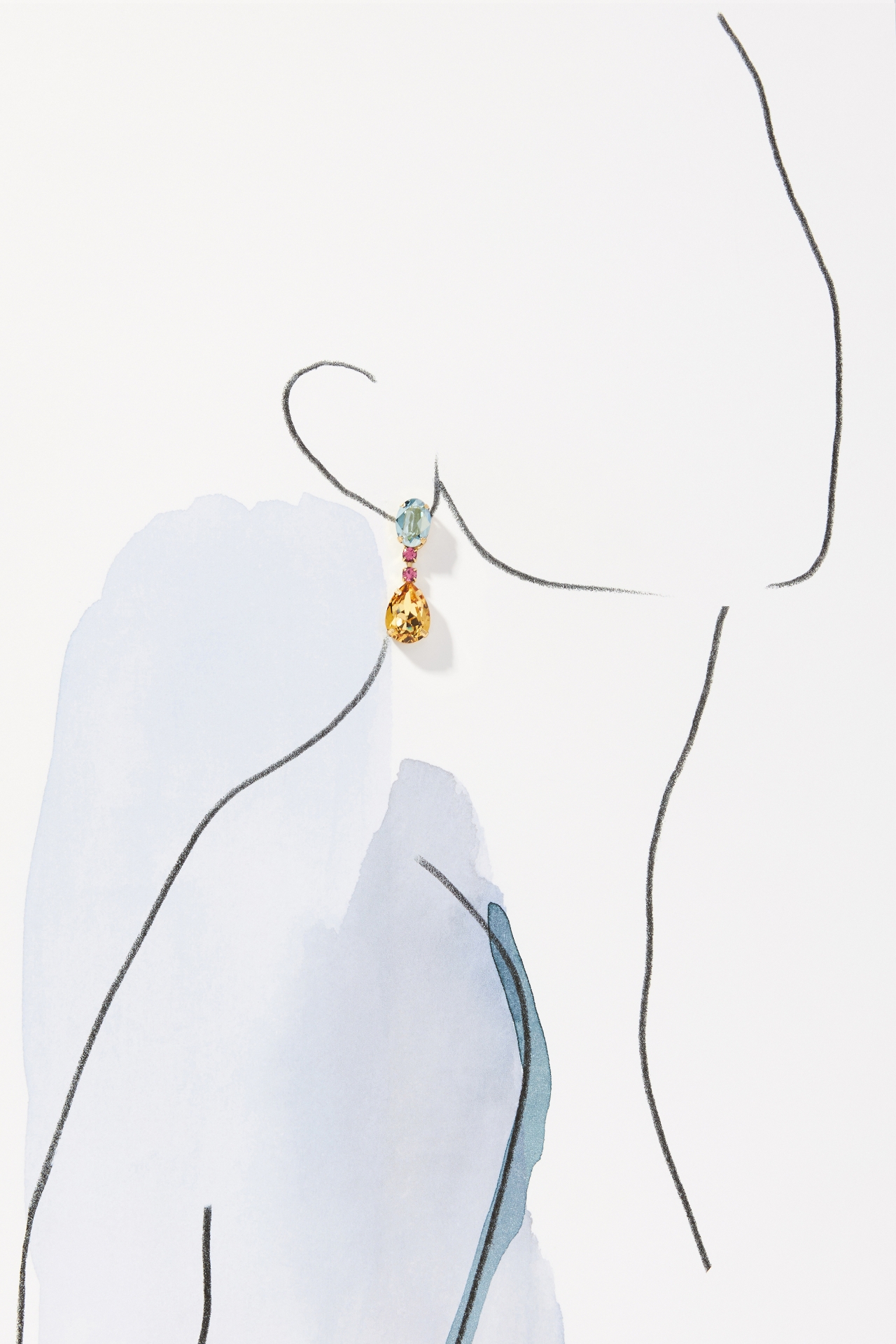 Tova Mini Maisha Drop Earrings