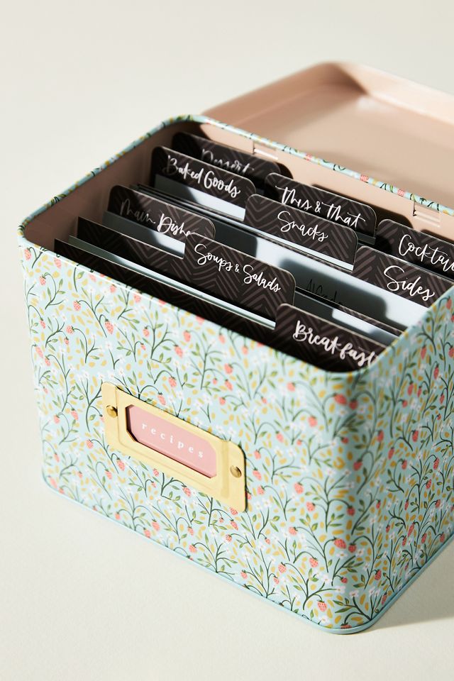 Tin Recipe Box #1