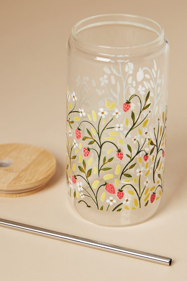 Glass Tumbler with Lid #2