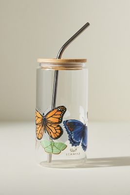 Shop 1canoe2 Glass Tumbler With Lid