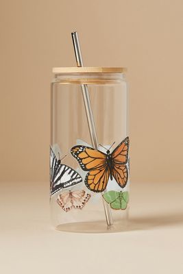 The Mystic Confetti Icon Juice Glass Tumbler with Lid