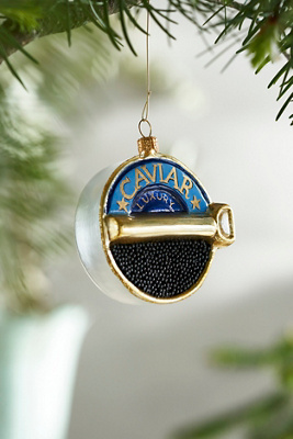 Caviar Glass Ornament product page
