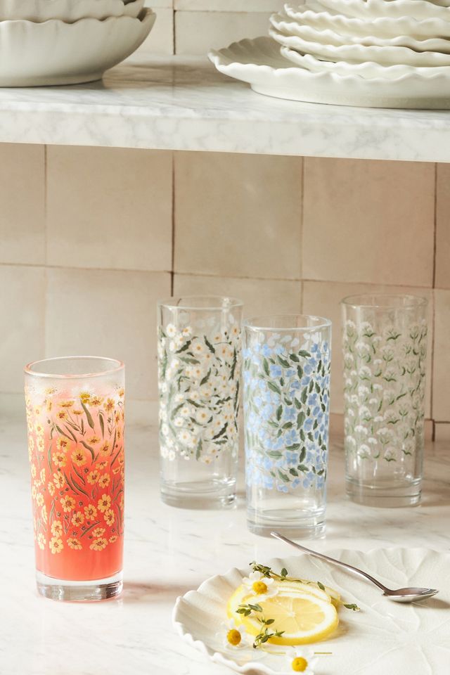 Tall Juice Glasses, Set of 4 #1
