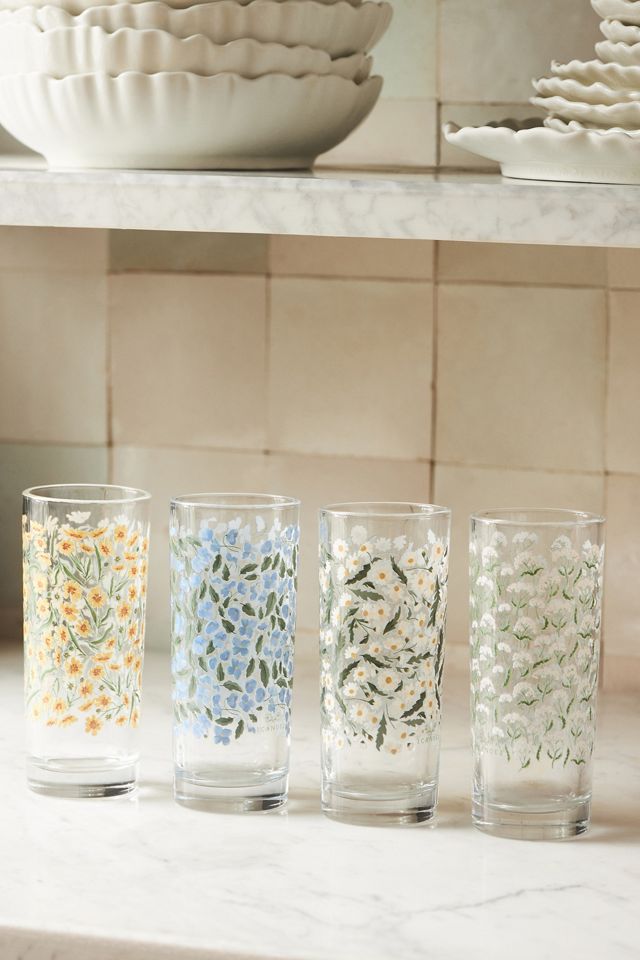 Tall Juice Glasses, Set of 4 #2