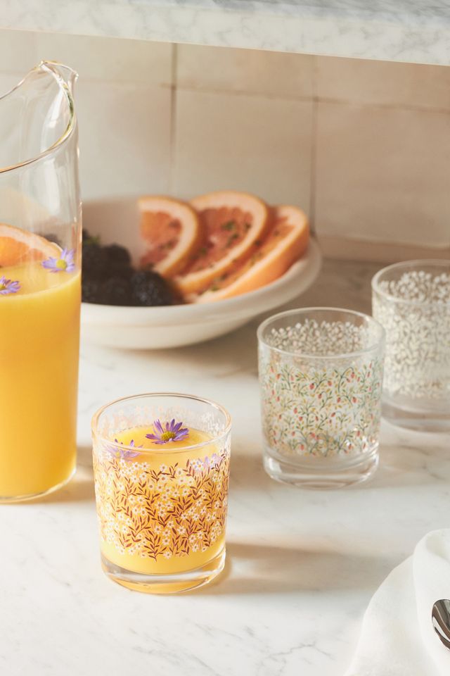 Short Juice Glasses, Set of 4 #1