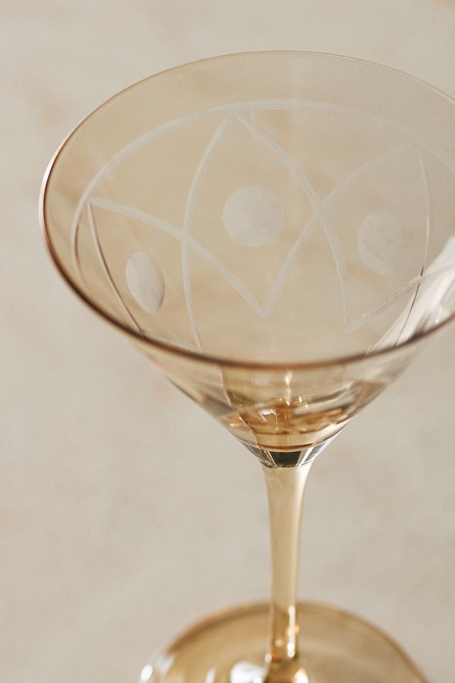 The Met x Anthropologie Martini Glasses, Set of 4 #1