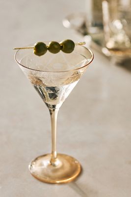 The Met x Anthropologie Martini Glasses, Set of 4