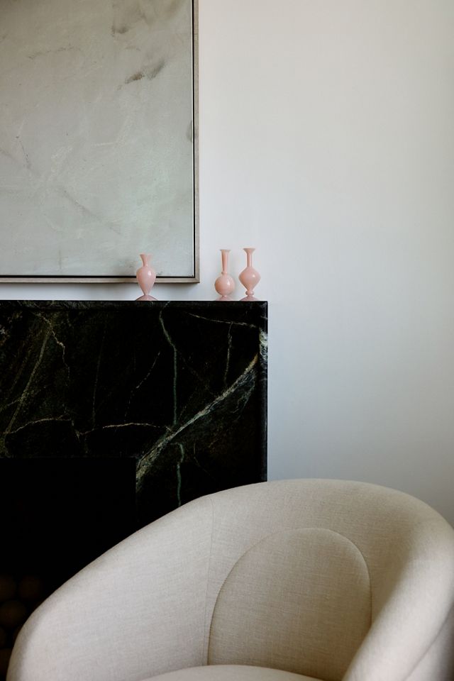 Pink Opaque Bud Vases, Set of 3 #3