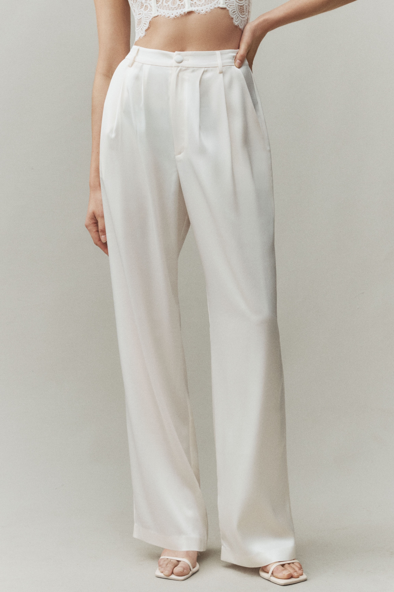 Reformation Mason Satin Pants