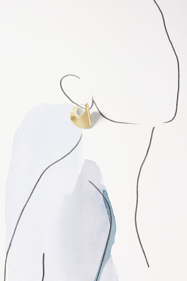 Sibilia Curl Earrings #2
