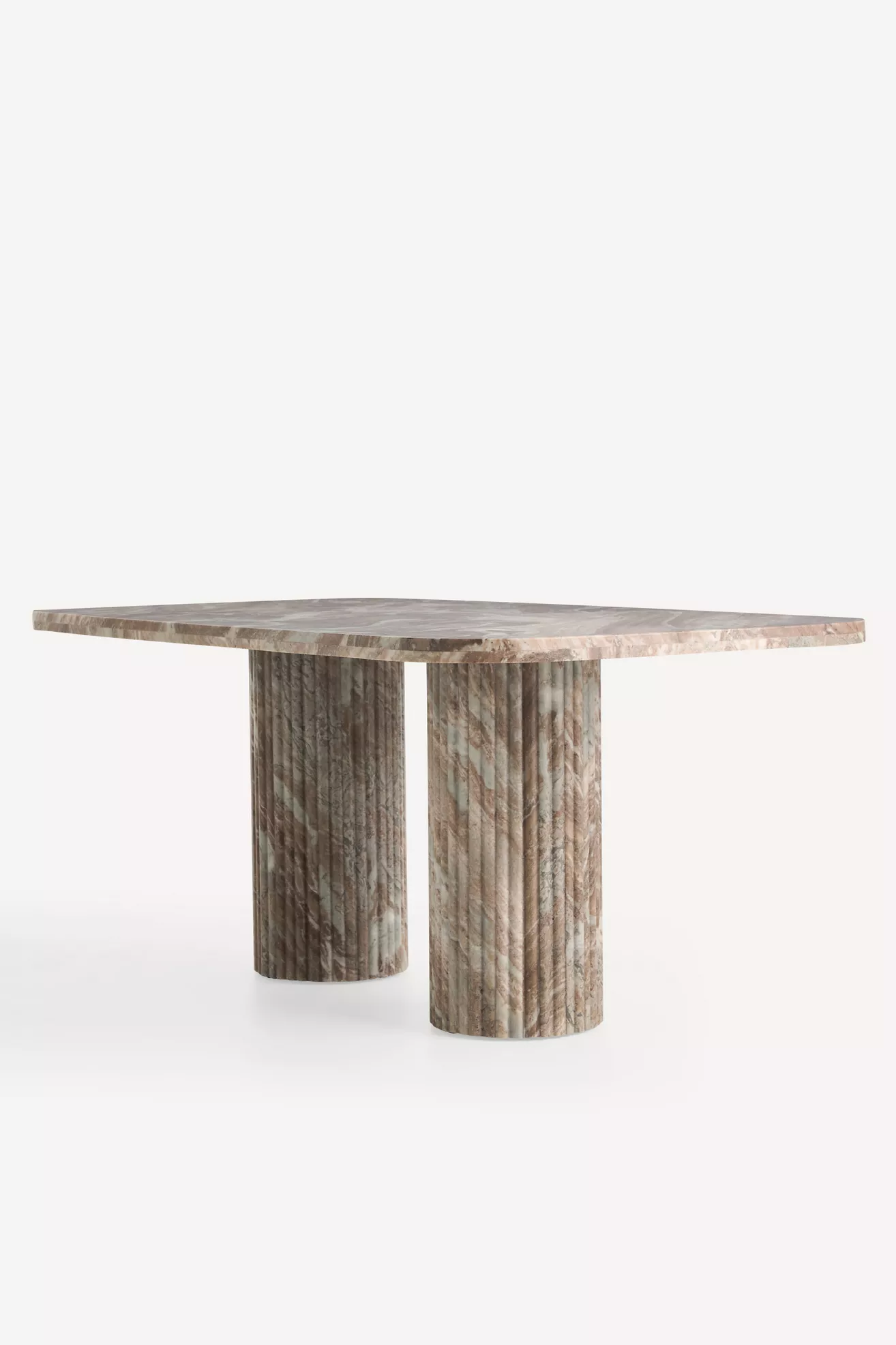 Kanta Rectangular 72" Marble Dining Table - thumbnail 8