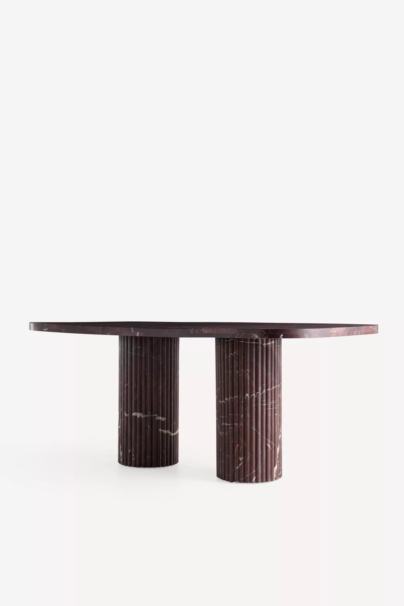 Kanta Rectangular 72" Marble Dining Table - thumbnail 3