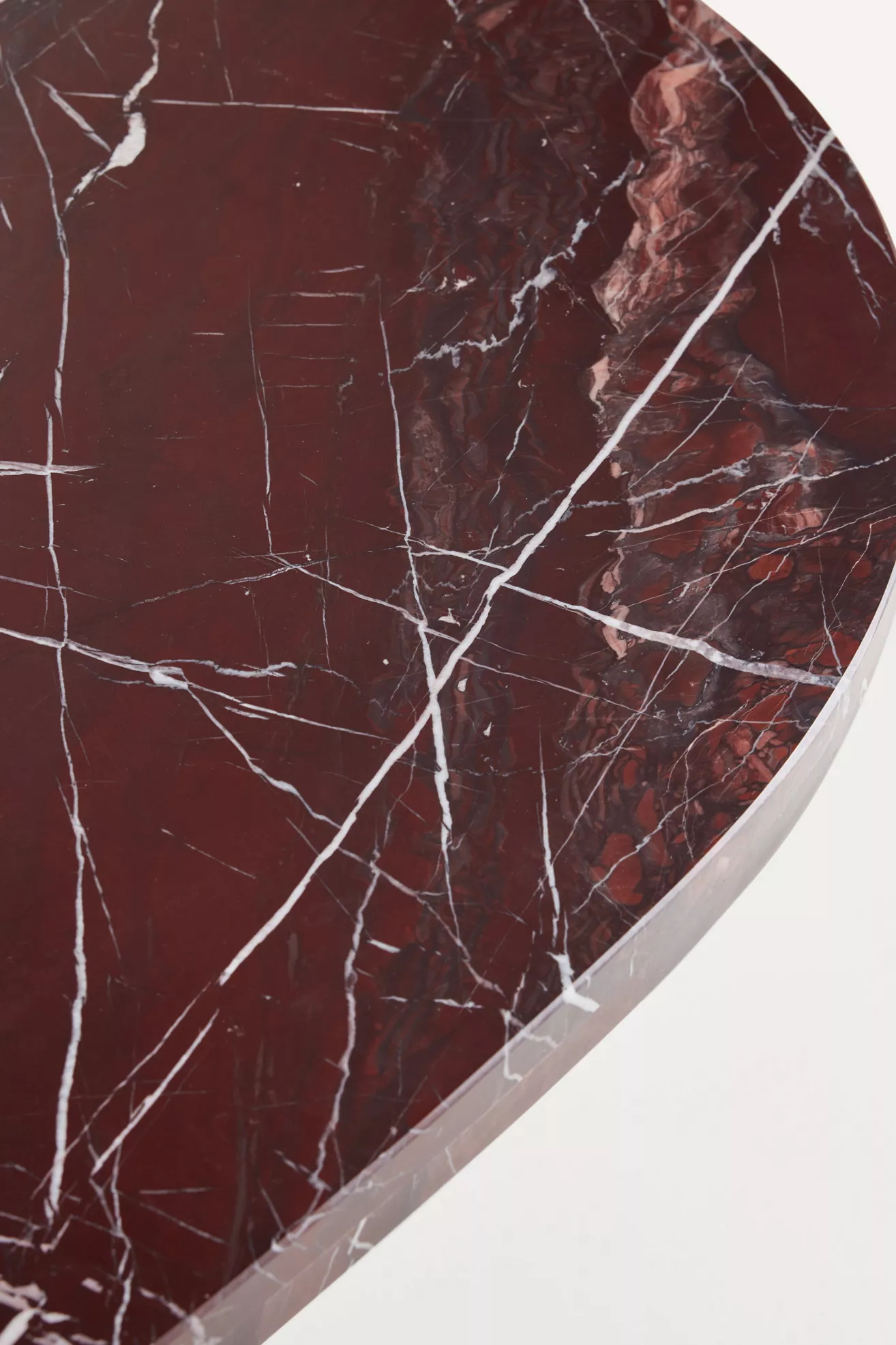 Kanta Square 48"  Fluted Marble Dining Table - thumbnail 9