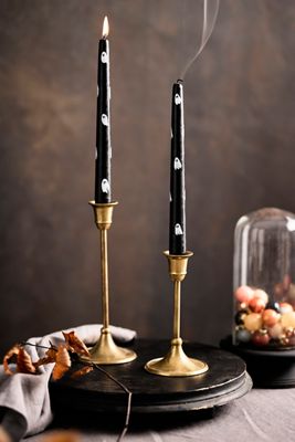 Ghost Taper Candles, Set of 2