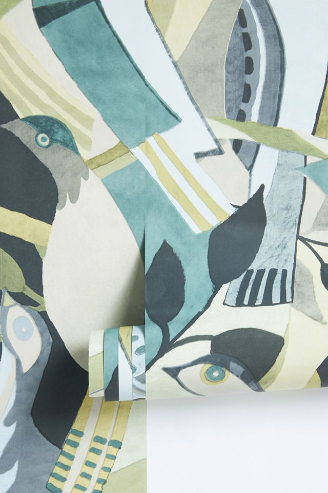 Fauvist Flock Wallpaper #1