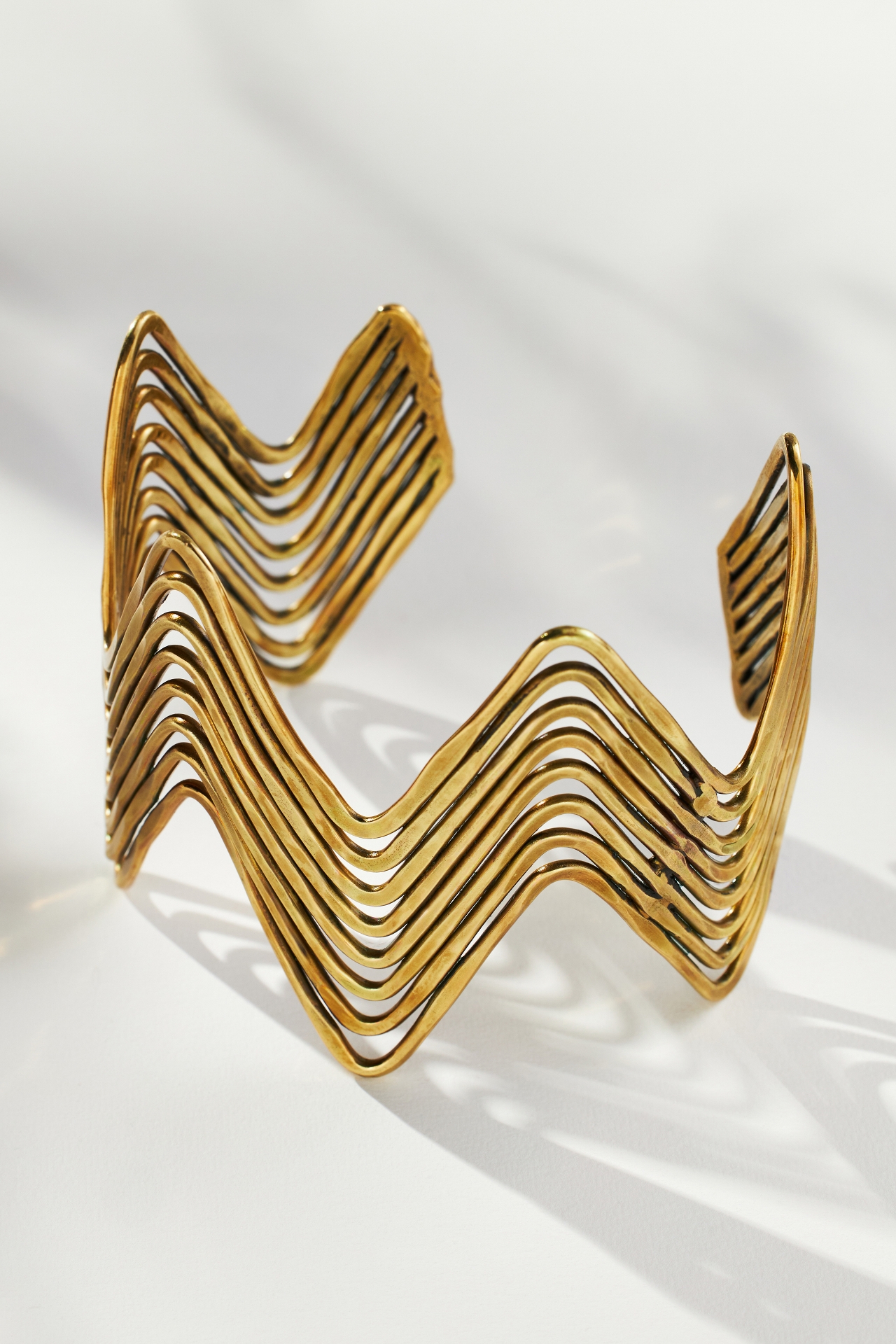 Western Wavy Cuff Bracelet