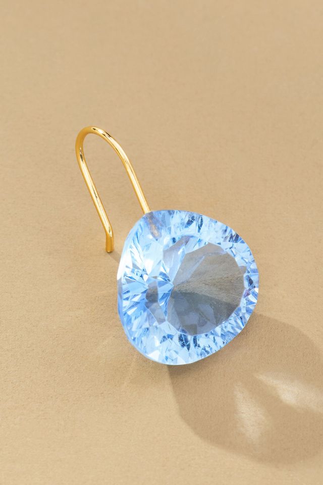 Floating Gemstone Earrings #1