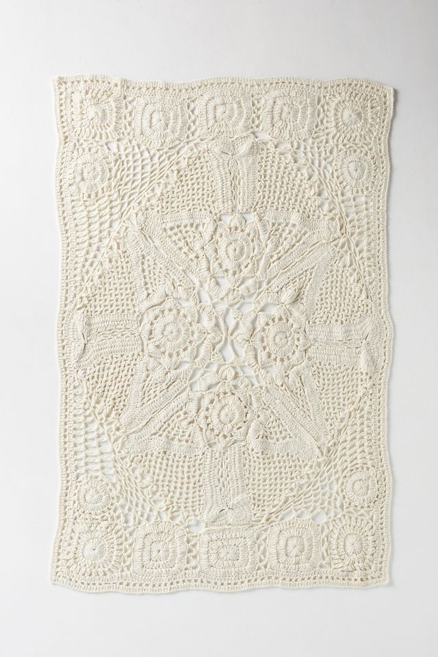 Anthropologie buy Crochet Throw