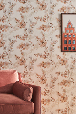 Candice Olson For York Wallcoverings Blossom Fling Wallpaper