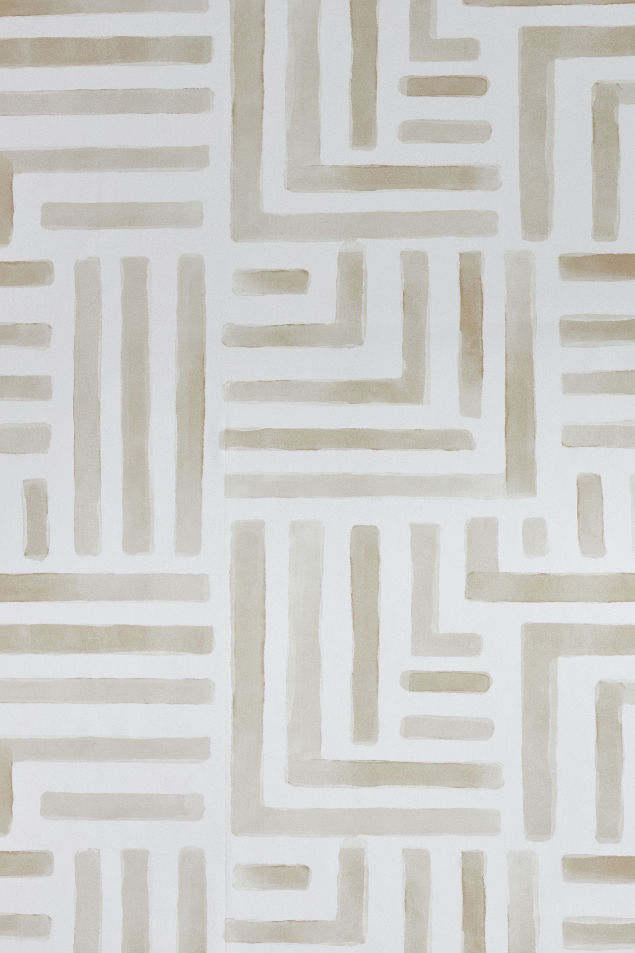 Lemieux et Cie Painterly Labyrinth Wallpaper