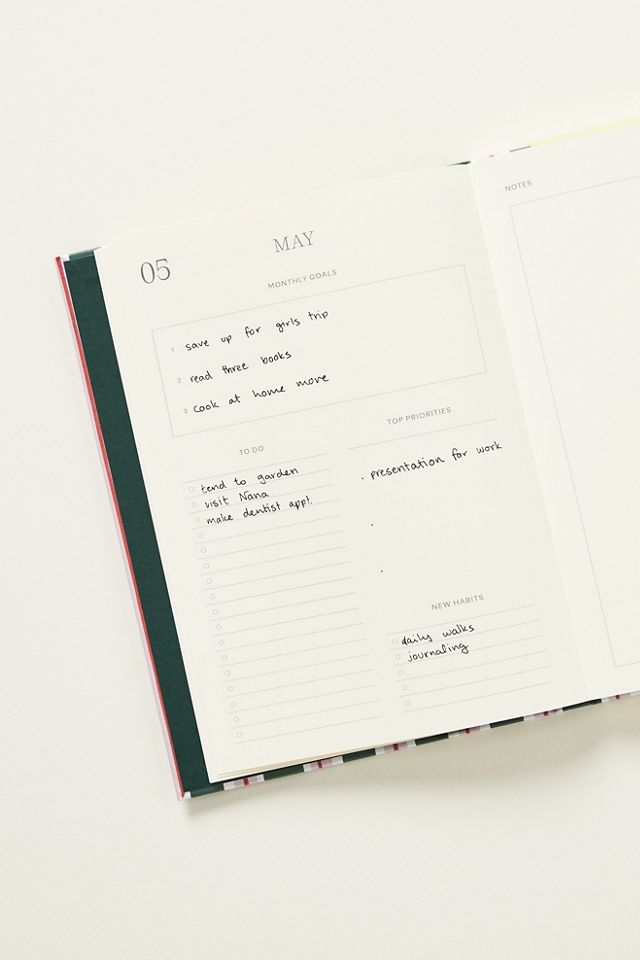 Papier Folio 2025 Hardcover Planner AnthroLiving
