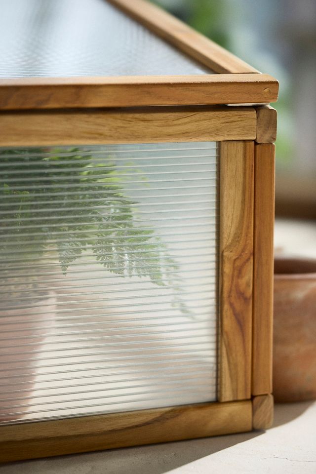 Teak Cold Frame Planter #4