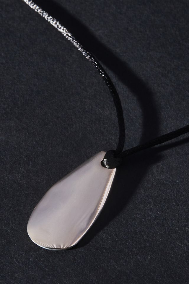 Maslo Large Pebble Pendant Necklace #1