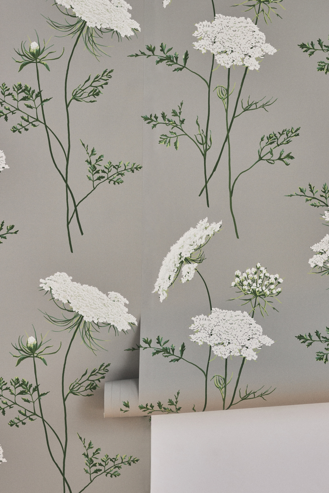 The Queen's Lace Wallpaper