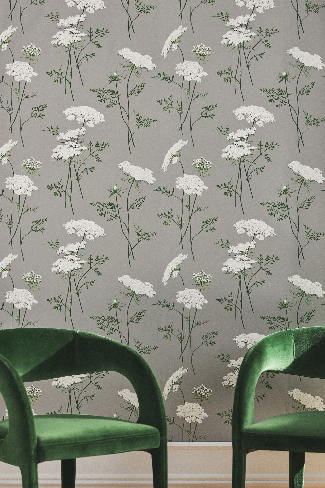 The Queen's Lace Wallpaper