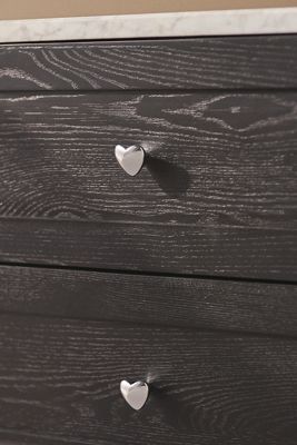 Amor Heart Knobs, Set of 2