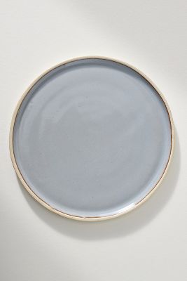 GLAZED GARAGE RIVER STONEWARE, SET OF 4, DINNER PLATES 