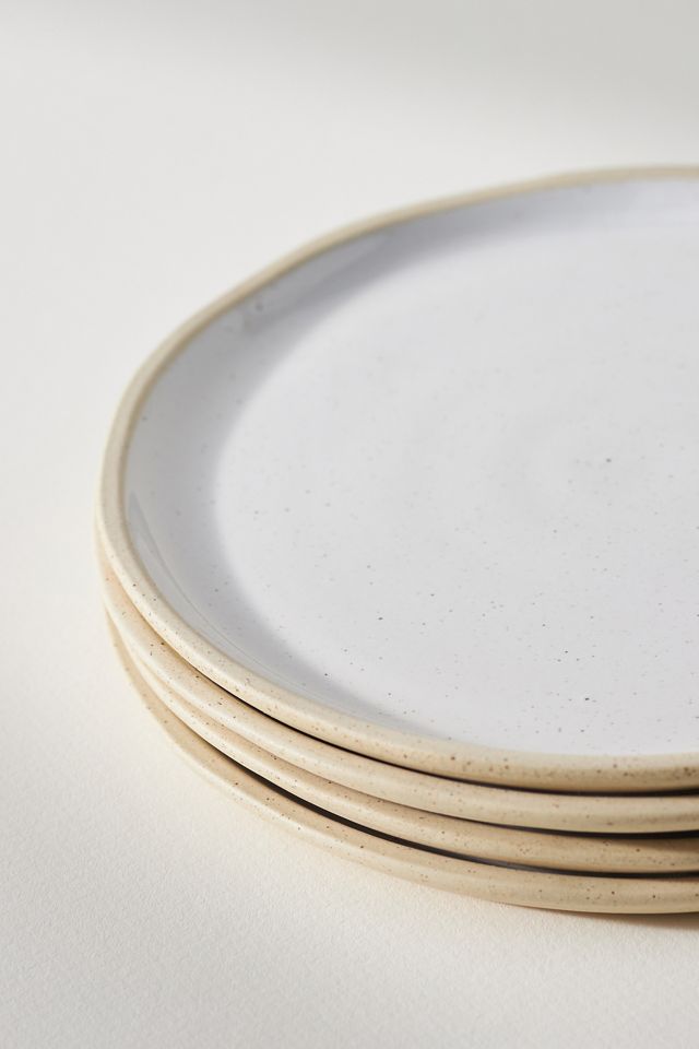Glazed Garage River Stoneware Salad Plates, Set of 4 #2
