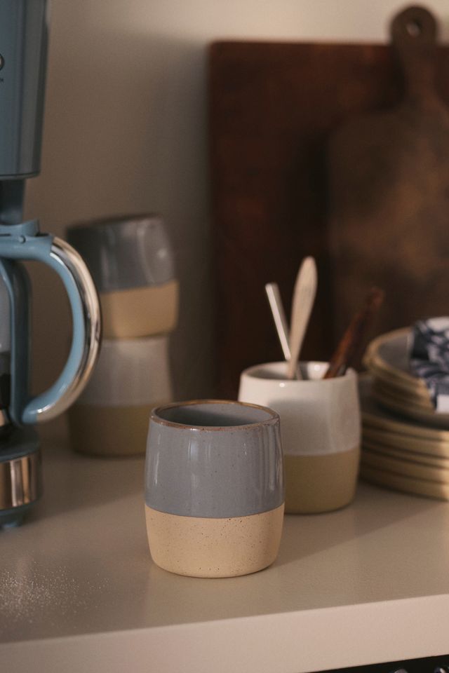 Glazed Garage Pier Stoneware, Set of 2, Mugs #3