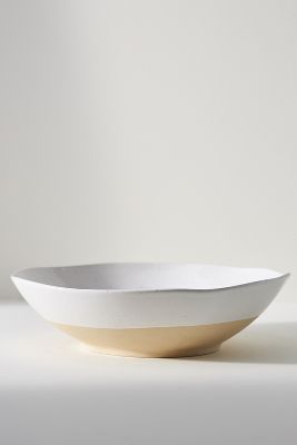 GLAZED GARAGE HIGH TIDE SERVING BOWL 