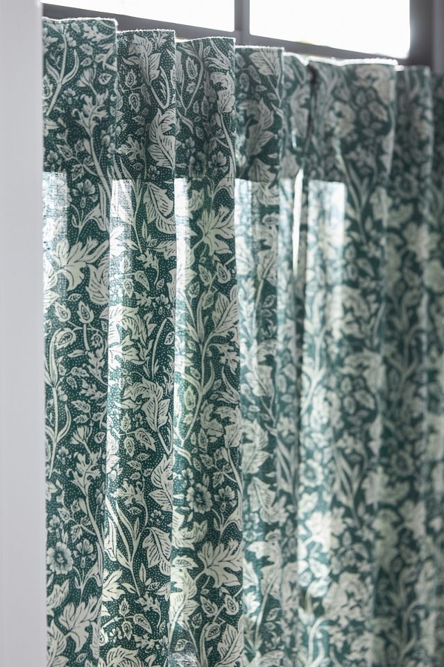 Hyacinth Printed Café Curtains, Set of 2 #1