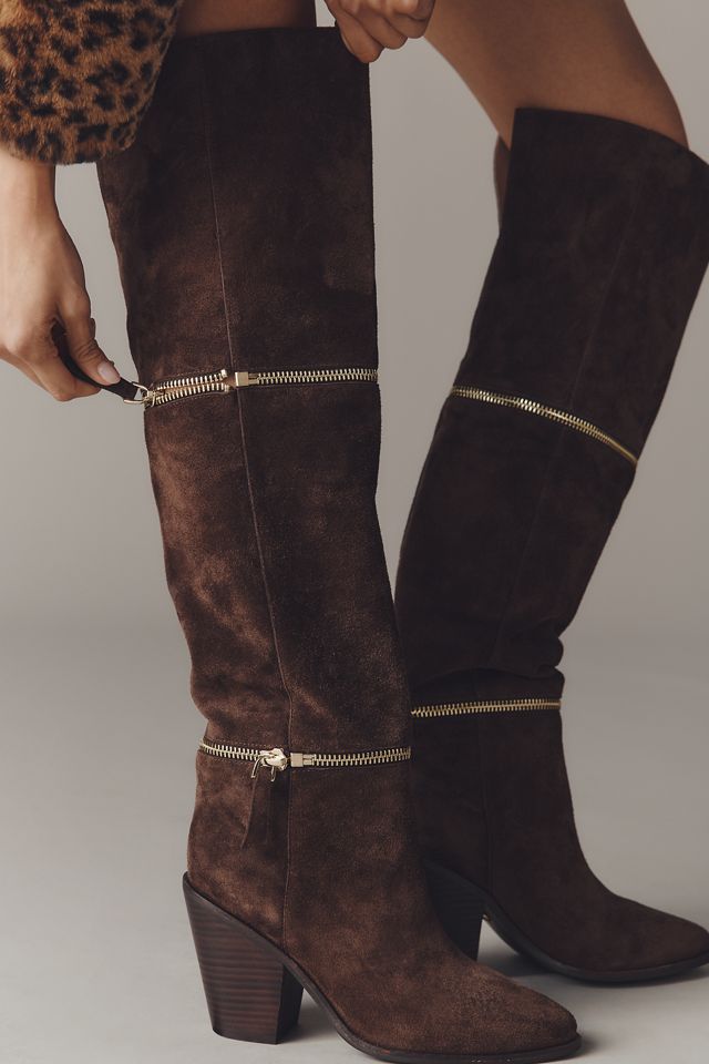 Cecelia New York Mocha Tall Boots #2