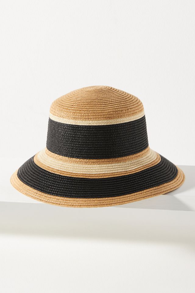 Lucky Zone Striped Bucket Hat #1