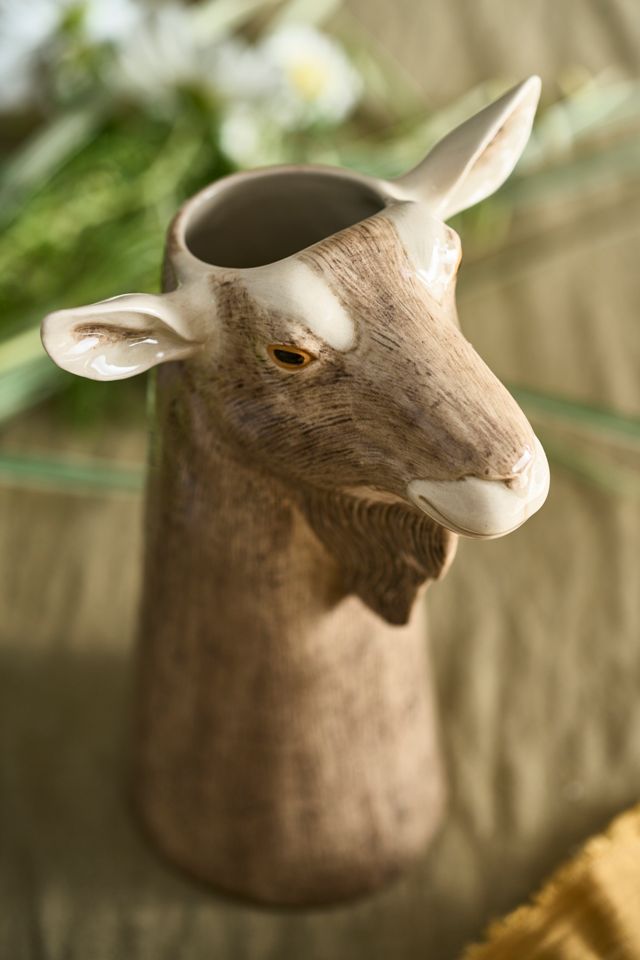 Quail Ceramics Goat Vase #2