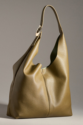 By Anthropologie The Love Knot Slouchy Bag: Buckle Edition