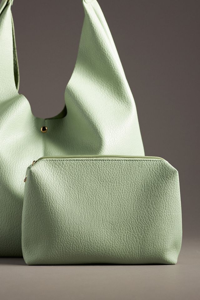 Anthropologie スラウチ レザー ノット ショルダーバッグ By Anthropologie Slouchy Leather Knotted-Shoulder Bag