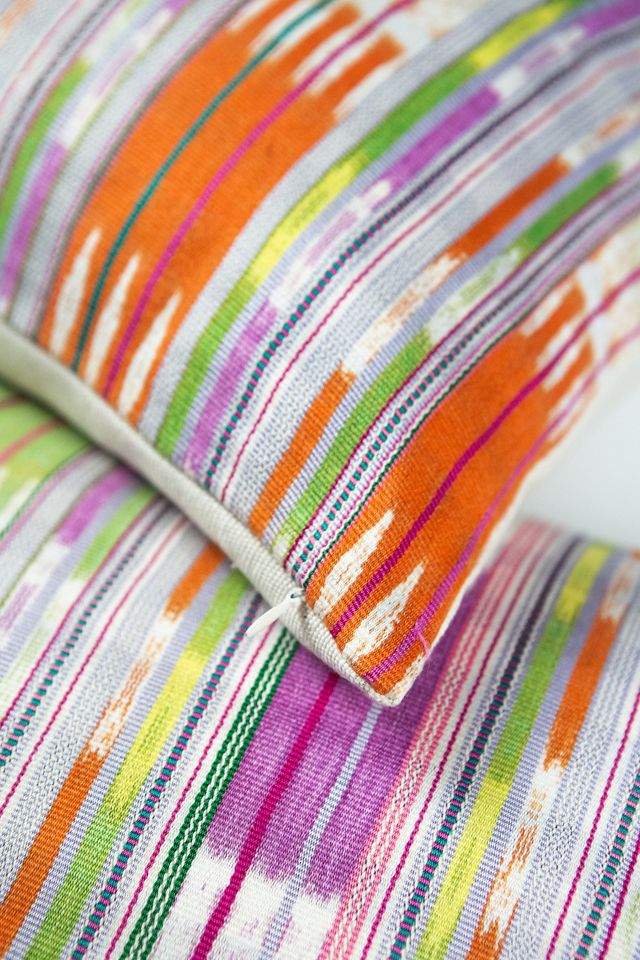 Archive New York Vintage Tie Dyed Multi Pillow #2