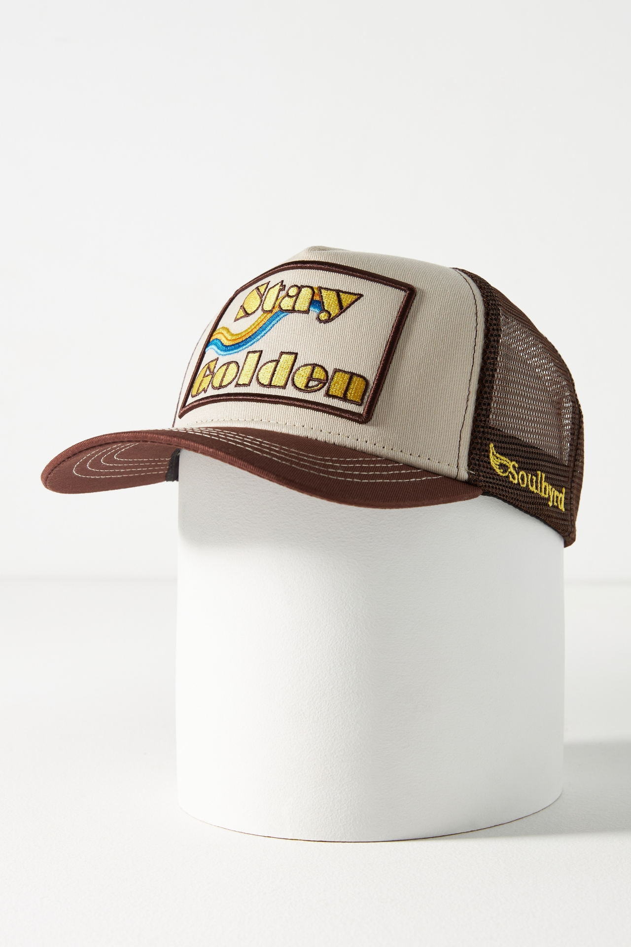 Soulbyrd Stay Golden Trucker Hat